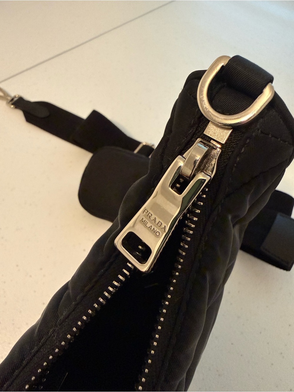 Prada Padded Re-Nylon Shoulder Bag - Picture 4 of 5
